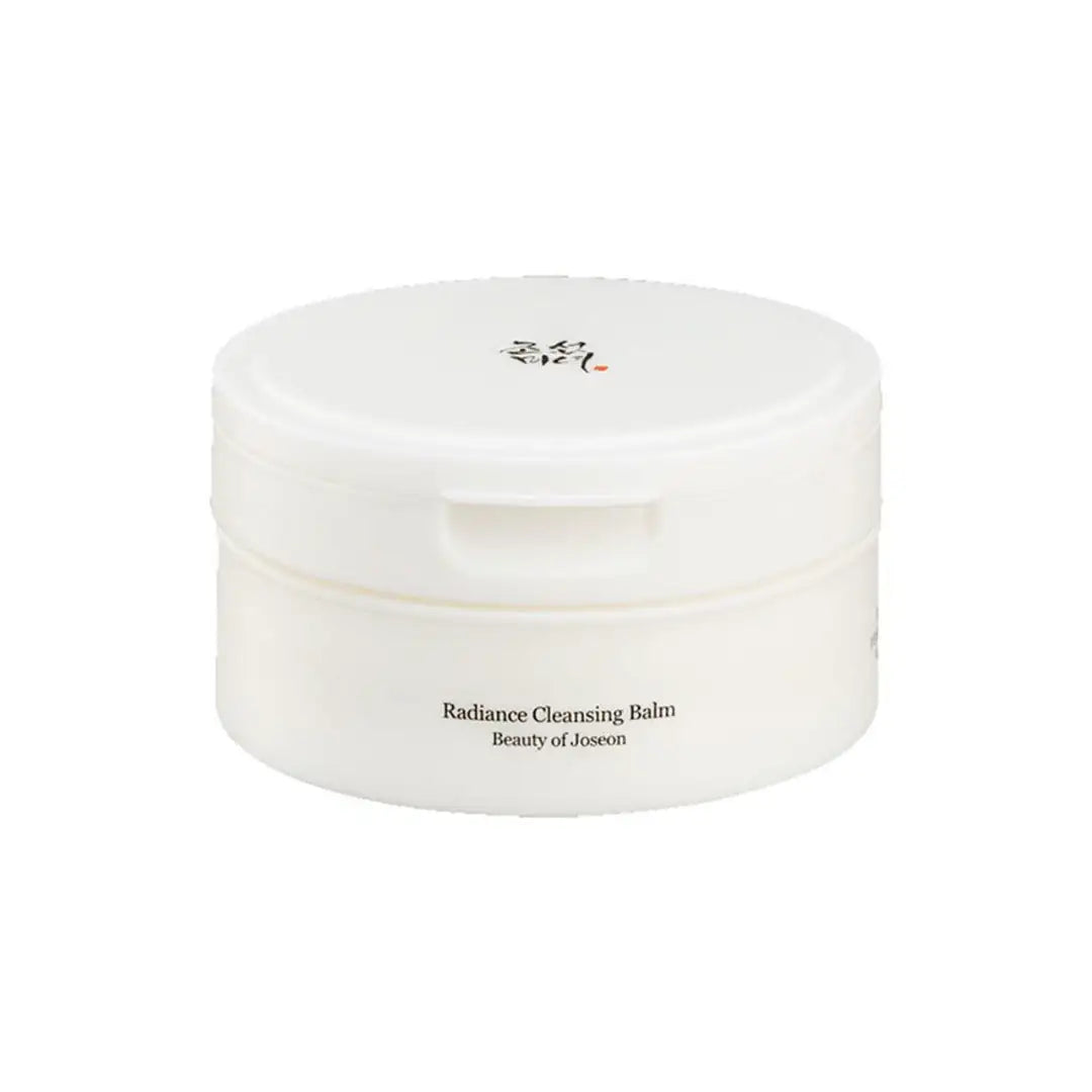 Radiance reinigende balsem in witte pot met deksel